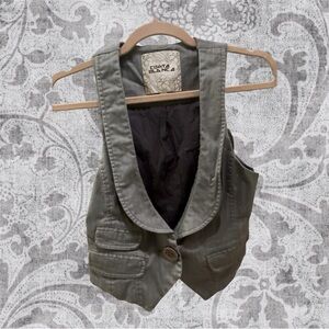 Costa Blanca Gray Pinstripe Vest